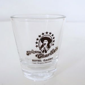 NWT Arizona Charlie’s Casino Shot Glass Souvenir